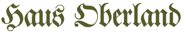 Logo Haus Oberland